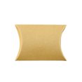 thumbnail image 1 of Kearding 50 Uds. Funda de almohada de papel caja de regalo boda para almacenamiento de dulces cajas de bolsas joyería manualidades regalo Funda de almohada amarilla, 1 of 6