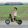 thumbnail image 4 of CazToi 24V 250W MotorKids 13.6 Mph Ride On Motorcycle with Disc Brake, 4 of 7