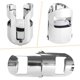 thumbnail image 4 of Pack de 2 tapones para botellas de champán de acero inoxidable., 4 of 7