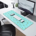 thumbnail image 2 of Long Mouse Pads for Desk,LightBlue Cartoon Dinosaurs VariedShapes Desk Mats on Top Of Desks, Desk Mouse Pad Extra Large with 3mm Non-Slip Base and Stitched Edge for Gaming,Work,Home 31.5"x11.8", 2 of 5