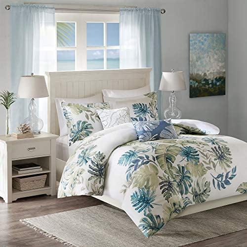 Lorelai Cotton Printed 5 Piece Duvet Cover Set Multi King/Cal King