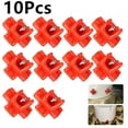 thumbnail image 3 of ACDANC 10Pcs Horizontal Side Mount Chicken Nipples Waterer Automatic Poultry Drinker, 3 of 7