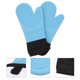 thumbnail image 1 of Luxshiny 2Ud Guantes De Cocina Para En Silicona Azul Con Protección Superior Contra Altas Temperaturas, 1 of 6