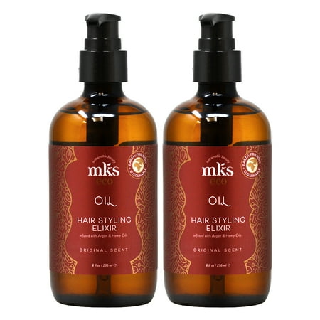 (Marrakesh) Mks Eco Oil Hair Styling Elixir Original 8oz (Pack of 2)