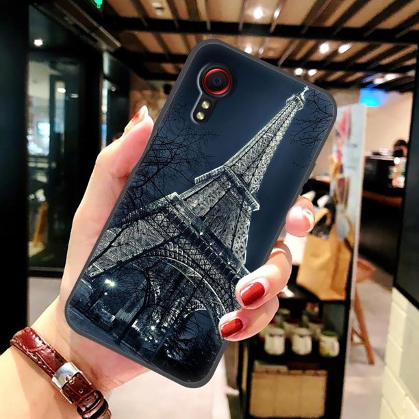Funda de teléfono con purpurina para mujer, carcasa suave de lujo para Samsung Galaxy Xcover5/SM-G525F qiuyongming unisex