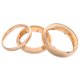 thumbnail image 5 of MERRYHAPY 3Ud Brazaletes Dorados Anchos Apilables Con Y Acabado, 5 of 8