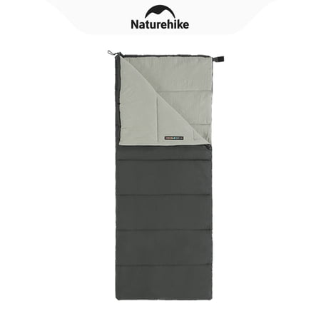Naturehike, F150 Sleeping bag, Machine Washable Envelope Sleeping Bag, Skin-friendly and Breathable Washed Cotton Sleeping Bag, For Camping/Hiking/Backpacking/Home