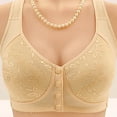 thumbnail image 2 of ZZwxWA Daisy Bras for Older Women 2025 Front Closure Bra Cotton Bra Full Coverage Comfortable Bra No Underwire Plus Size Bra, 2 of 6