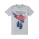 thumbnail image 1 of Transformers - Camiseta Old School de Optimus Prime para Hombre (Gris Deportivo), 1 of 4