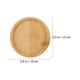 thumbnail image 2 of bandejas de madera para macetas, bandejas creativas para jardinería, platos para macetas (madera), 2 of 7