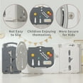 thumbnail image 4 of Kids and Toddlers' Playpen,Kids Activity Center Safety Play Yard for Indoor&Outdoor,Plastic,Portable,74"x74", 4 of 7