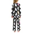 thumbnail image 7 of FORMRS Kids Pajama Set Fleece Long Sleeve Top Relaxed-Fit Pants Lounge Sleepwear, Sizes 3T-11Y, White Halloween Ghost, 7 of 7