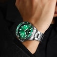 thumbnail image 6 of Curren Fashion Business Mens Wristwatches Green Clock Male Quartz Stainless Steel Watches Reloj Hombre - Quartz Wristwatches, 6 of 6