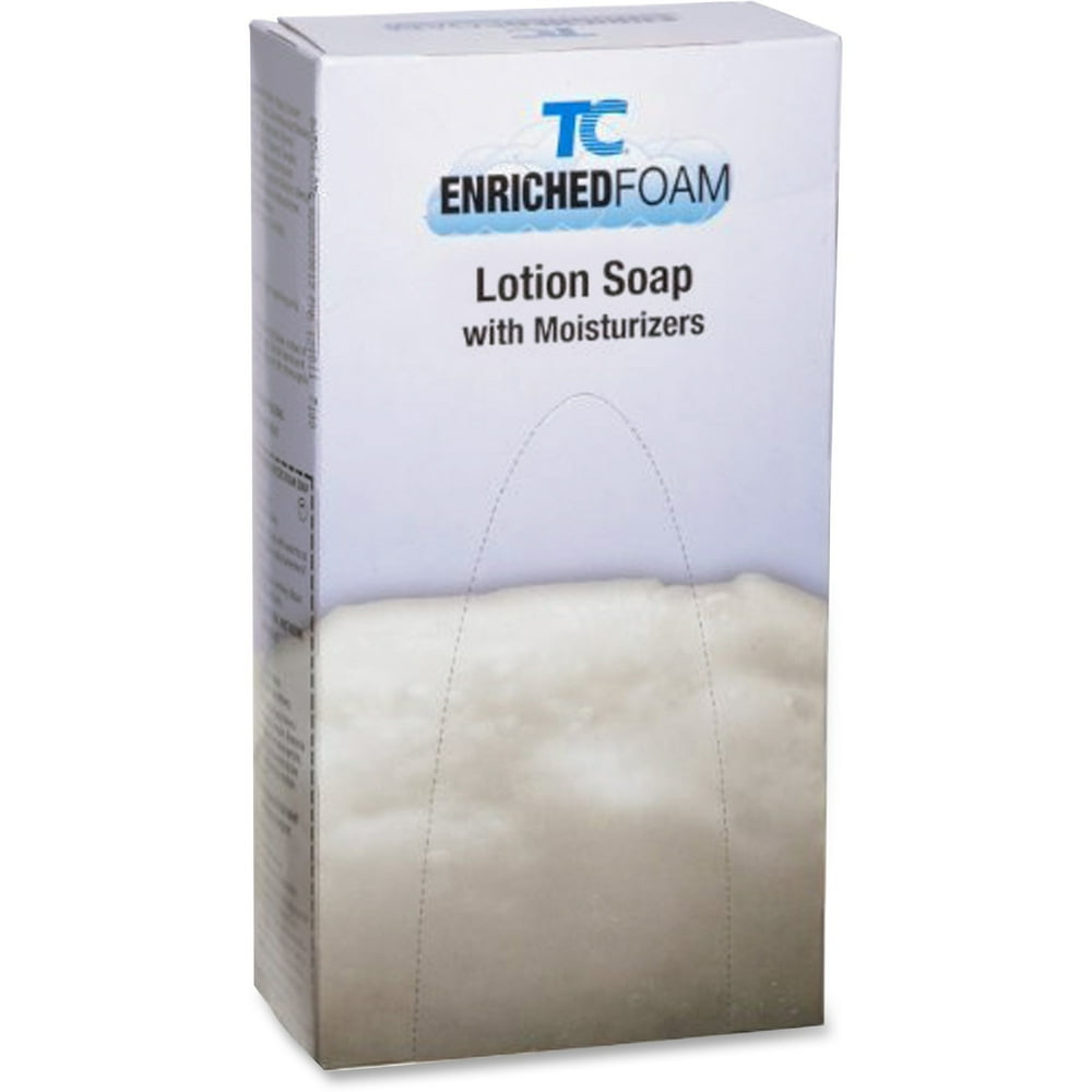 Rubbermaid Commercial TC Refill 800ml Foam Lotion Soap, White, 6