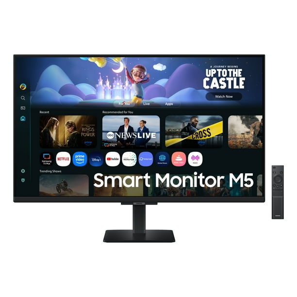 Smart Monitor TV 32" SAMSUNG M5 4ms 60Hz Full HD VA Bluetooth 5.2 Wi-Fi Altavoces