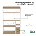 thumbnail image 4 of Rack de Cocina Multiusos KingsHouse KINGSRACK7 100x30x156 cm 28 kg, 4 of 8