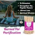 thumbnail image 6 of Lamatar1 Natural Sandalwood Rope Incense, 4 Inches Long/45 Ropes In Bundle, Handmade In Nepal, 6 of 9