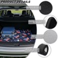 thumbnail image 6 of XYZCANDO USA Flags Printed Trunk Mat 29" x 39", Waterproof Durable Trunk Carpet, Easy Install Non-Slip Cargo Liner for SUVs, Sedans and Trucks, 6 of 7