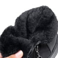 thumbnail image 3 of Botas cortas de algodón para mujeres de mediana edad y mayores, cálidas, de fondo suave, de algodón, impermeables, para nieve, tallas 35 a 43, 3 of 6