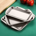 thumbnail image 4 of Barbecue Plate Food Snack Plate Flat Platelat Bottom, Barbecue Plate, Square Plate, Restaurant?easy Clean, 4 of 5