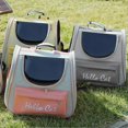 thumbnail image 4 of LargeCapacity Pet Supplies, Cat Out Portable Space Bag, SunProof Breathable Pet Bag Gray Ref: 4279, 4 of 5