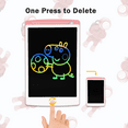 thumbnail image 3 of Adofi 8.5 Inch Colorful LCD Writing Tablet 2PC With Stylus Rope Battery, 3 of 9
