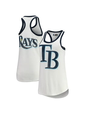 Tampa Bay Rays G-III 4Her by Carl Banks Women's Tater Racerback Tank Top - White