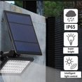 thumbnail image 4 of Foco Solar 50 Led Super Brillante Ip65 Lámpara De Pared De Paisaje Al Aire Libre A Prueba De Agua 6000K Construido En 4000Mah Batería Vía Estaca De Seguridad / Lámpara De Pared Para Garden Yard Park Eigraketly HA021426-00, 4 of 6