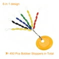 thumbnail image 3 of Uxcell 2mm 30 in 1 Oval Fishing Rubber Bobber Beads Stoppers Multicolor 450 Pieces, 3 of 6
