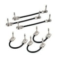 thumbnail image 4 of Guitar Effect Pedal Instrument Patch Cable 30cm/ 12in Guitar Effect Pedal Instrument Patch Cable 1/4 6Pcs 15cm, 4 of 5