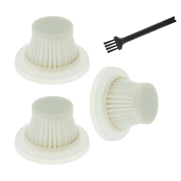 3pcs Replacement HEPA Filters Fit for Horsepower Duck Vacuum Cleaner As Seen on TV High-Efficiency Filtrations Washable Filters Work with Handheld Vac