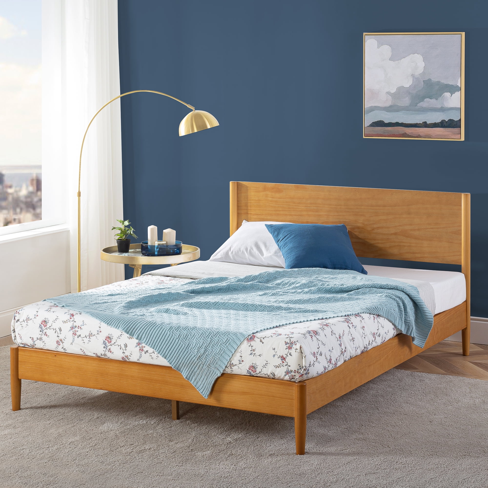 Zinus mid on sale century platform bed