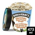 thumbnail image 2 of Ben & Jerry's Chocolate Chip Cookie Dough Ice Cream, 473 mL, 2 of 6