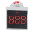 thumbnail image 1 of 1PCS 22mm AC50-500V Voltmeter Panel LED Digital Voltage Meter Indicator Light, 1 of 11