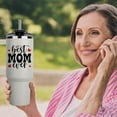 thumbnail image 6 of Mothers Day Gifts For Mom - Best Mom Ever Tumbler With Handle 40oz, Mommy Coffee Mug, Mama Tumblers, Momma Gift Ideas, Funny Birthday Present For Her, Cute Mother Day Gift Tumbler, Mom Cup, 6 of 7