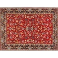 thumbnail image 1 of Ahgly Company Machine Washable Indoor Rectangle Traditional Orange Salmon Pink Area Rugs, 2' x 3', 1 of 7