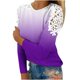 thumbnail image 2 of Ichuanyi liquidación de mujeres de verano para mujeres blusa de manga larga de manga redonda de impresión de encaje de encaje camiseta ICHUANYI WER2023082207892, 2 of 5