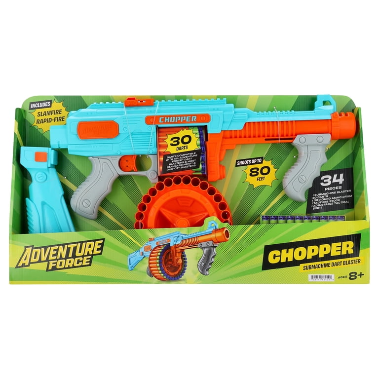 Adventure Force Chopper Submachine Foam Dart Blaster photo 5