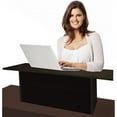 thumbnail image 3 of TALL Speedy Stand Up Portable Desk - Dark Red Cocoa 29324RC, 3 of 4