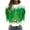 Green, variant on GkeoshabSweatshirt For WomenSweatshirts for Women Crewneck Long Sleeve Loose Fit Tops Color Hoodless Sweatshirts Fashion 2026 Sweatshirt For Women