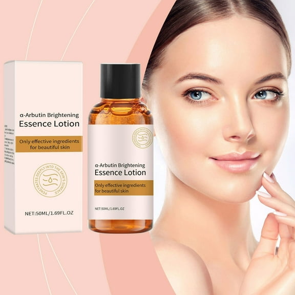 SDJMa Arbutin Brightening Essence Water, Overnight Hydration, Evens Skin Tone, Lightens Dark Spots, Lightweight & Fast-Absorbing, 50ml