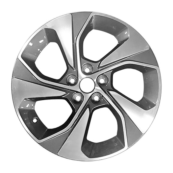 Remanufactured Machined and Painted Charcoal Aluminum Wheel 17 x 6.5 fits 2017-2020 Chevrolet Sonic