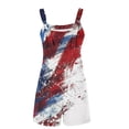 thumbnail image 7 of Mitankcoo Shorts Romper for Women Summer - July 4th Shorts Romper Sleeveless Athletic Jumpsuits for Women, 7 of 7