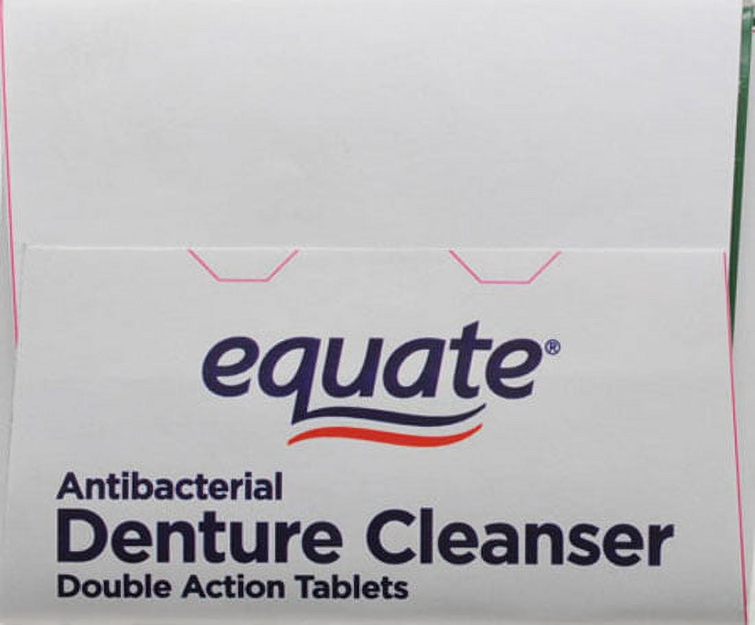 Equate Double Action Denture Cleanser