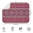 thumbnail image 2 of Large boho floral kitchen pad 18x24 Inch crafted from microfiber, machine washable and perfect for drying cups, pots, and utensils, 2 of 5