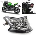 thumbnail image 4 of Brake Lamp Motorcycle LED Taillight Assembly Transparent Lens Fit For Kawasaki Z900/Z650/ 650 2017-2019, 4 of 8