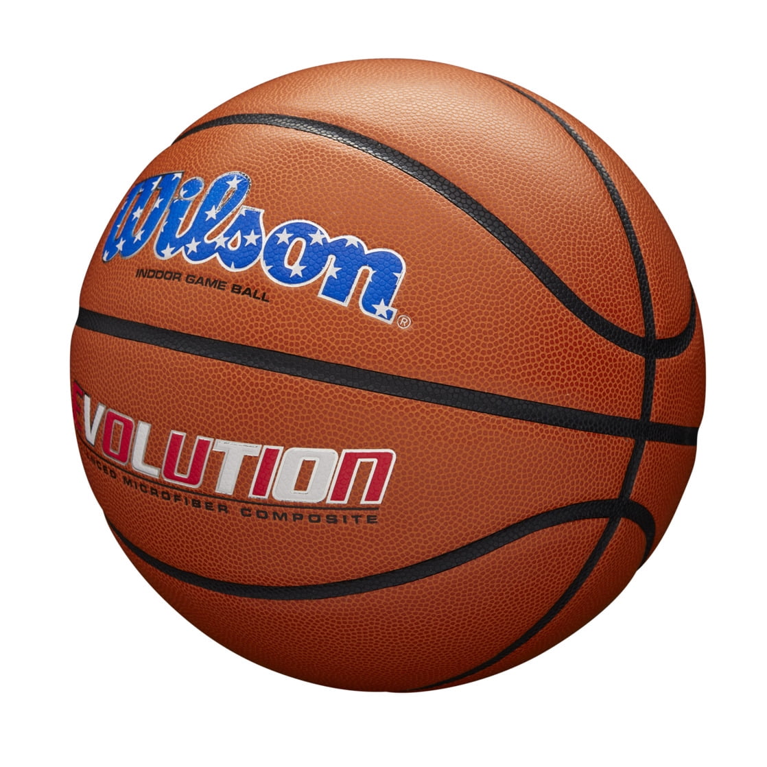 Wilson Evolution Indoor Game Basketball - USA, Size 6 - 28.5"