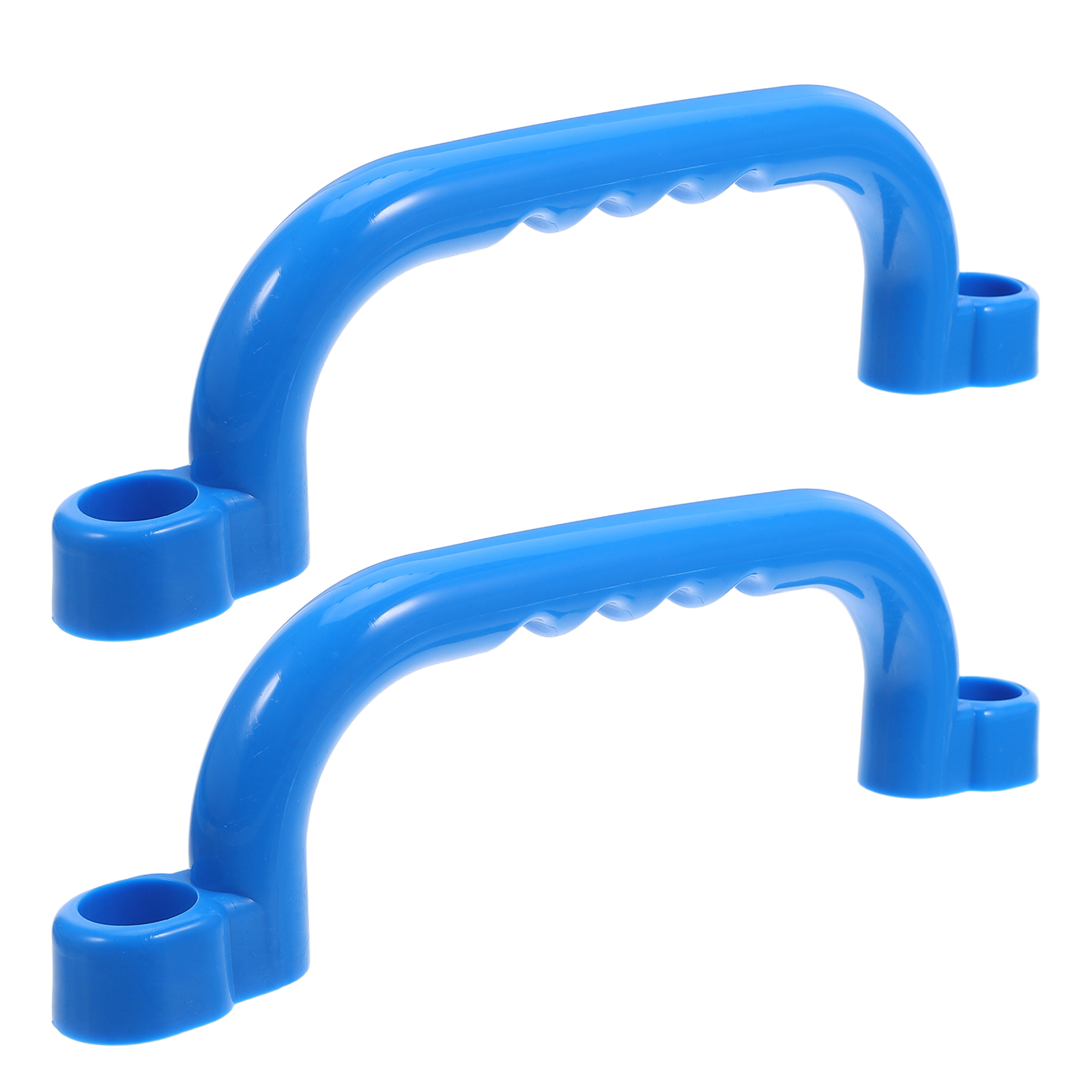 Toyvian – Set De 2 Agarraderas De Plástico Antideslizantes En Amarillo, Con Tornillos Y Tapas, Para Marcos De Escalada, árboles Y Literas