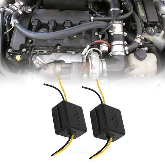Filtro De Fuente De Alimentación Estéreo, Filtro De Alimentación De Coche Resistente Y Duradero De 2 Piezas De 12 V Para Amplificadores
