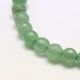 thumbnail image 1 of Natural Green Aventurine Beads Strands Faceted Round 6mm Hole: 1mm about 62pcs/strand 15.3 inch, 1 of 2
